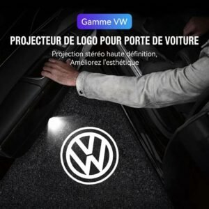 Projecteur Logo LED pour Portière – Lot de 2 Pièces
