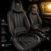 Housses de siège auto Premium – Ensemble complet 5 places – PN003
