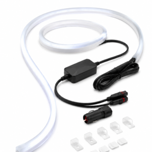Bande LED lumineuse pour capot automobile