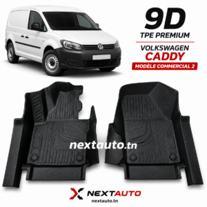 Tapis 9D TPE sur mesure voiture Commercial – 2 / 3 places | Next Auto